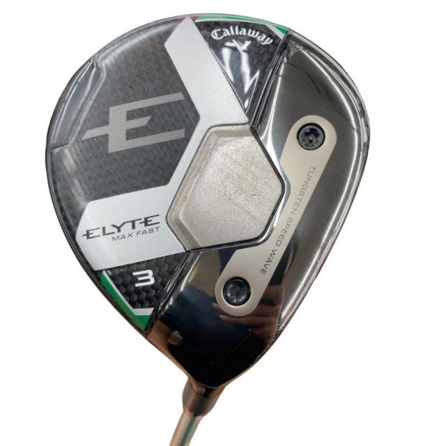 【中古】 キャロウェイ ELYTE MAX FAST 3W レディース フェアウェイウッド FW LIN-Q GREEN 40 for CW(ELYTE FW) (フレックスL) レディース 女性用 右利き 右用 Cランク ゴルフクラブ