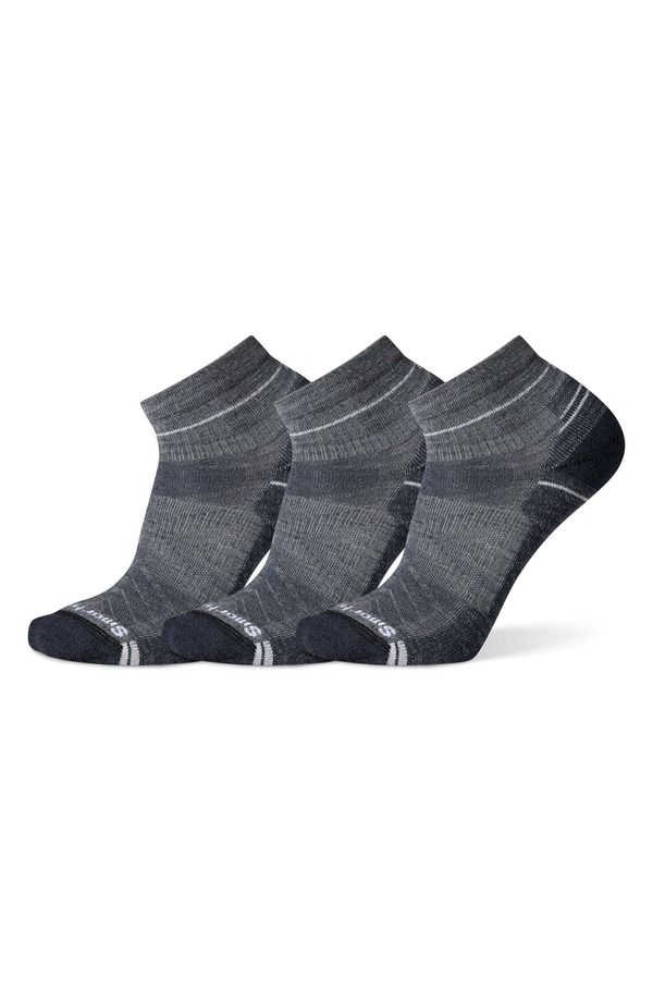 スマートウール メンズ アンダーウェア 靴下 アンクル Smartwool 3Pack Hike Light Cushion Ankle Socks Hike Medium Gray グレー