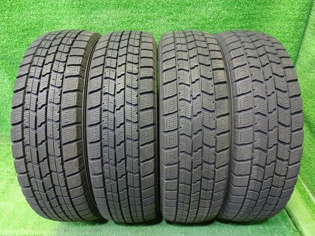 GOODYEAR スタッドレス グッドイヤー アイスナビ7 155/65R14 4本 3本7ミリ 1本6ミリ