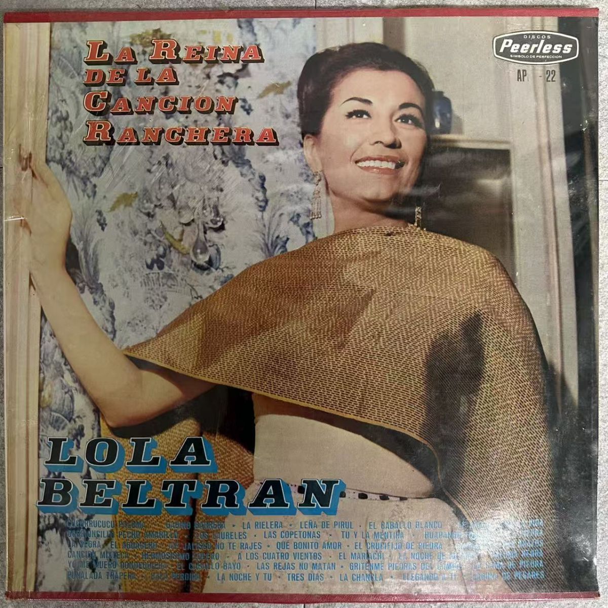 未開封 シュリンク破損 Lola Beltran / La Reina De La Cancion Ranchera / AP-22 / レコード/record/LP