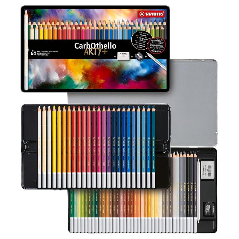 STABILO 水彩色鉛筆 カーブオテロ 60色セット 1460-6 1