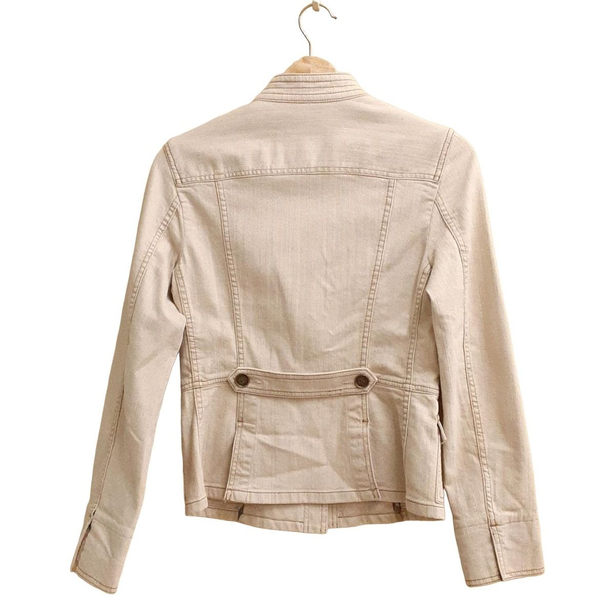 BURBERRY LONDON デニムジャケット15号 ベージュ BURBERRY BLACK LABEL ベージュデニムジャケット M - メルカリ