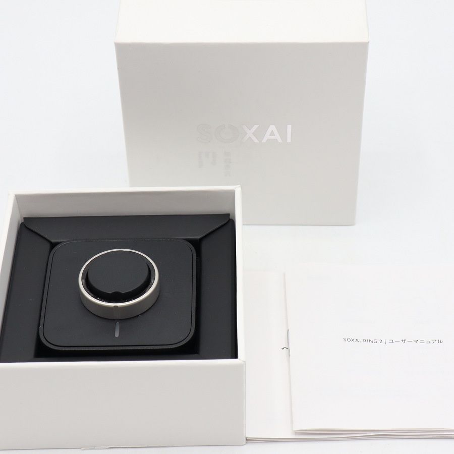 【美品】SOXAI RING 2 マットシルバー 22号 SOXAIRING2MSL22 スマートリング ソクサイリング 本体