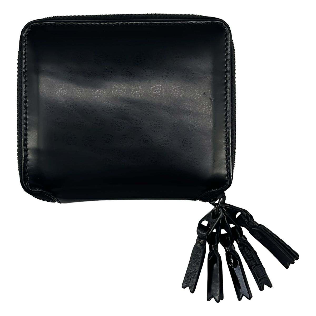 COMME des GARCONS / コムデギャルソン | Wallet / ZIPPER MEDLEY ラウンドジップ ウォレット | ブラック | メンズ