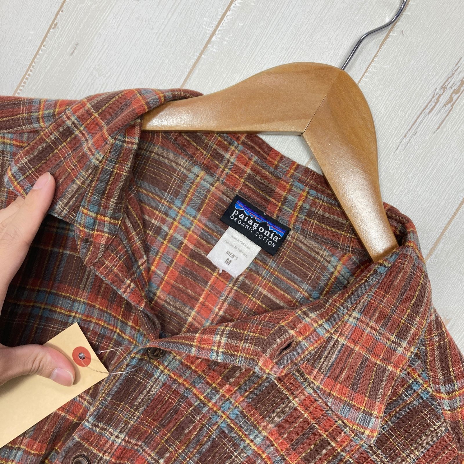 ✉️Men's M ブラウン系 2004 Patagonia ( パタゴニア ) AC ヤーンダイ