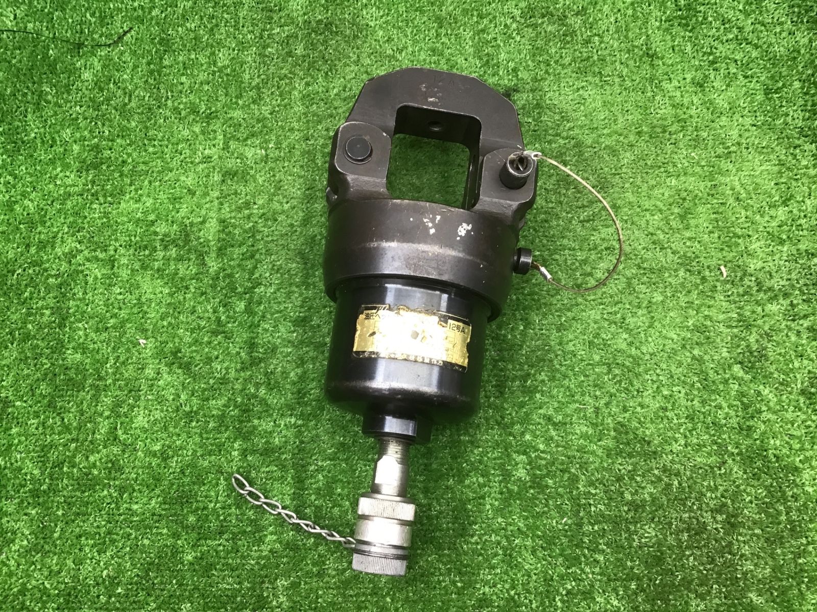 【中古動作品】泉精器(IZUMI) 油圧ヘッド分離式工具 12号A 圧着圧縮工具◆アクトツール富山店◆N