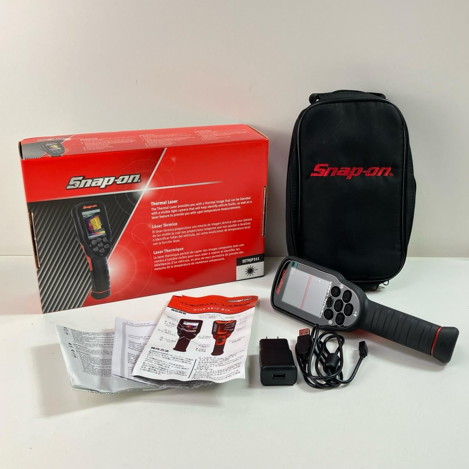 Snap-on スナップオン サーマルイメージャー ケース 外箱付 EETH311 レッド