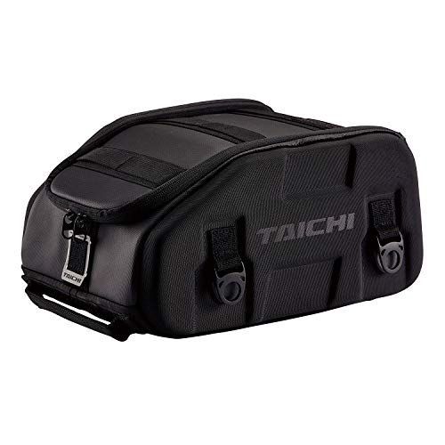 RSタイチ(RS TAICHI) バイク シートバッグ 車載バッグ 固定ベルト付き 取り付け簡単 レインカバー付属 シートバッグ