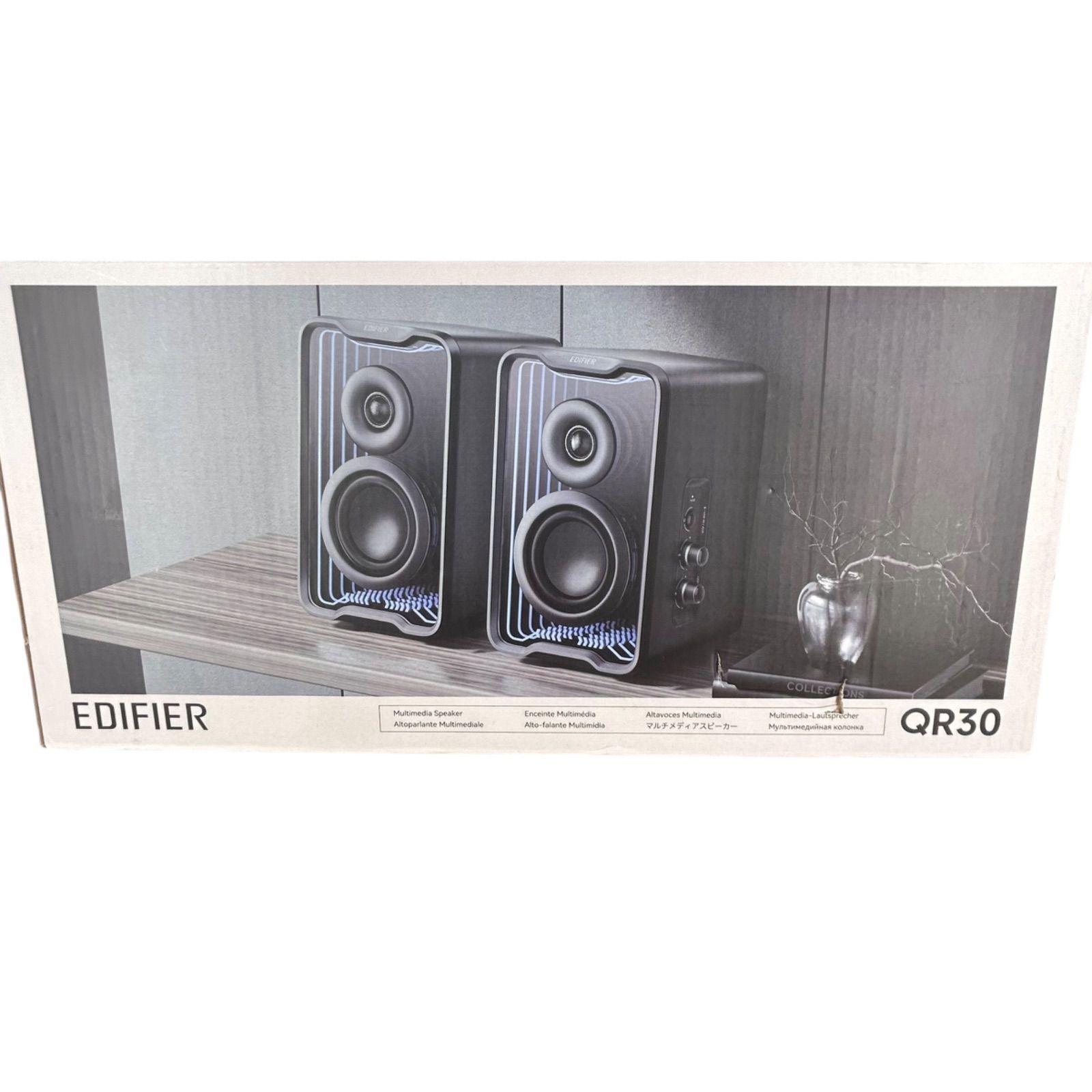 【新品未開封】EDIFIER QR30 ブラック Bluetooth スピーカー 9,466円