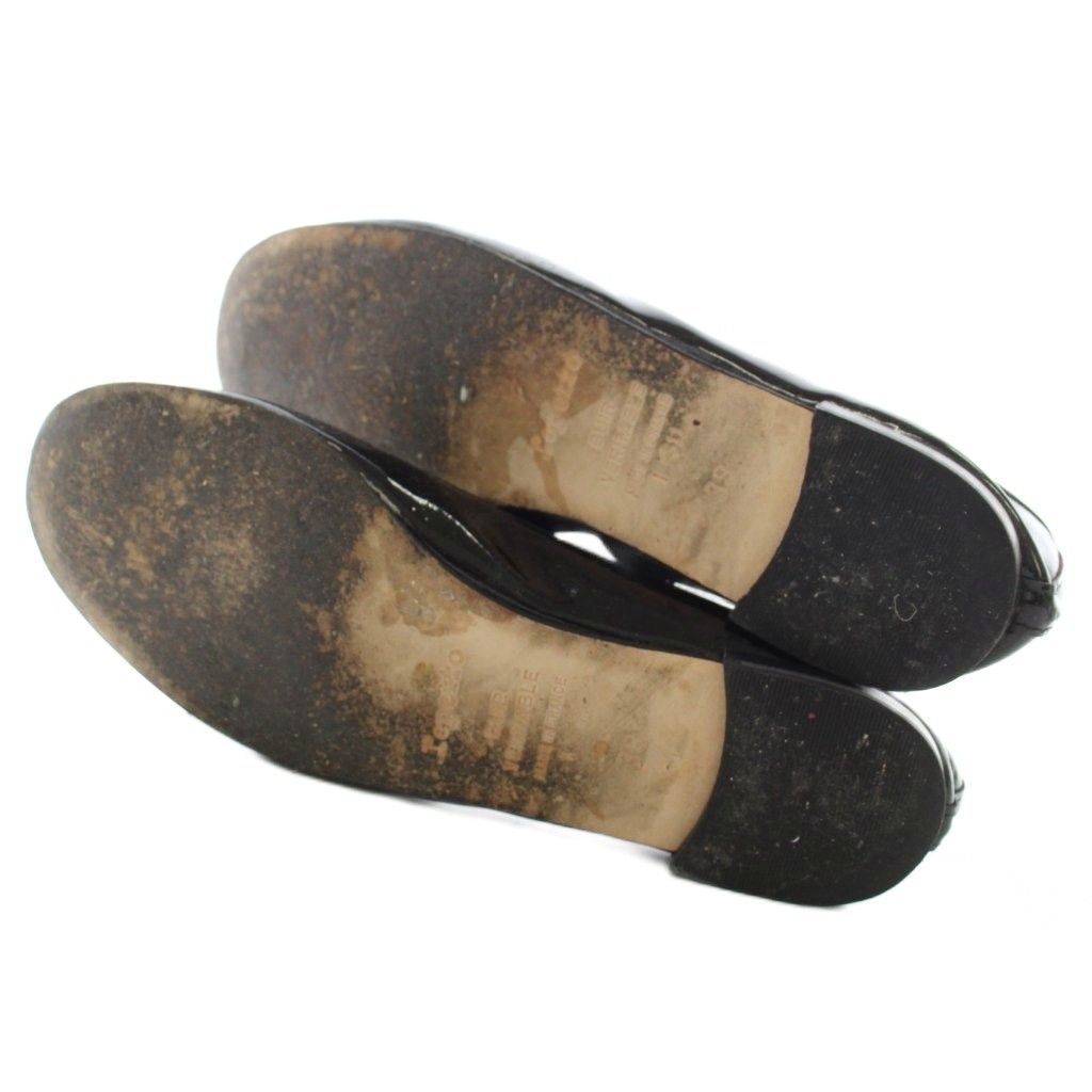 レペット Repetto バレエシューズ エナメル フラットシューズ 38 黒