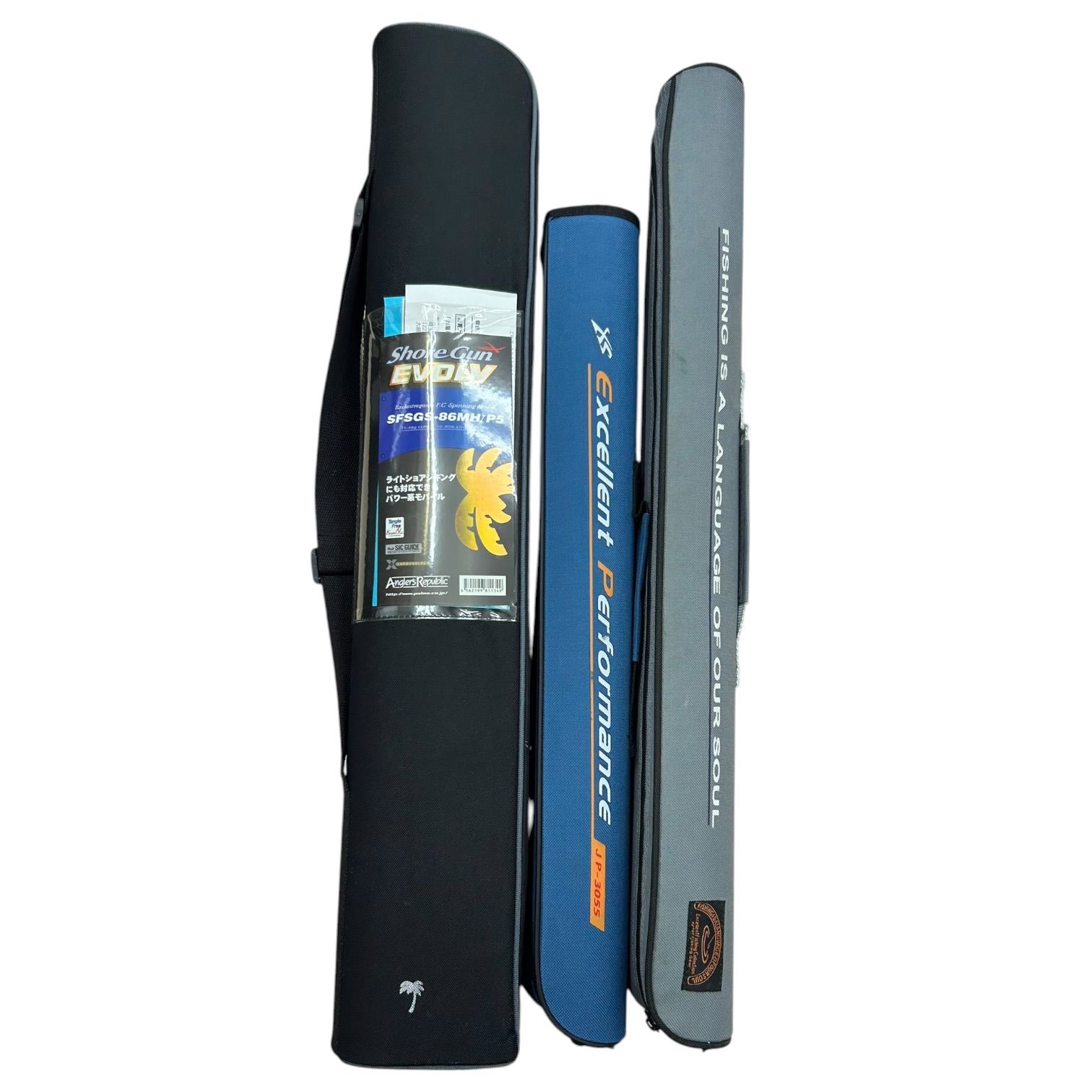 エクセル X'SELL パームス PALMS アングラーズリパブリック ロッドケースのみ 3個セット 5,760円