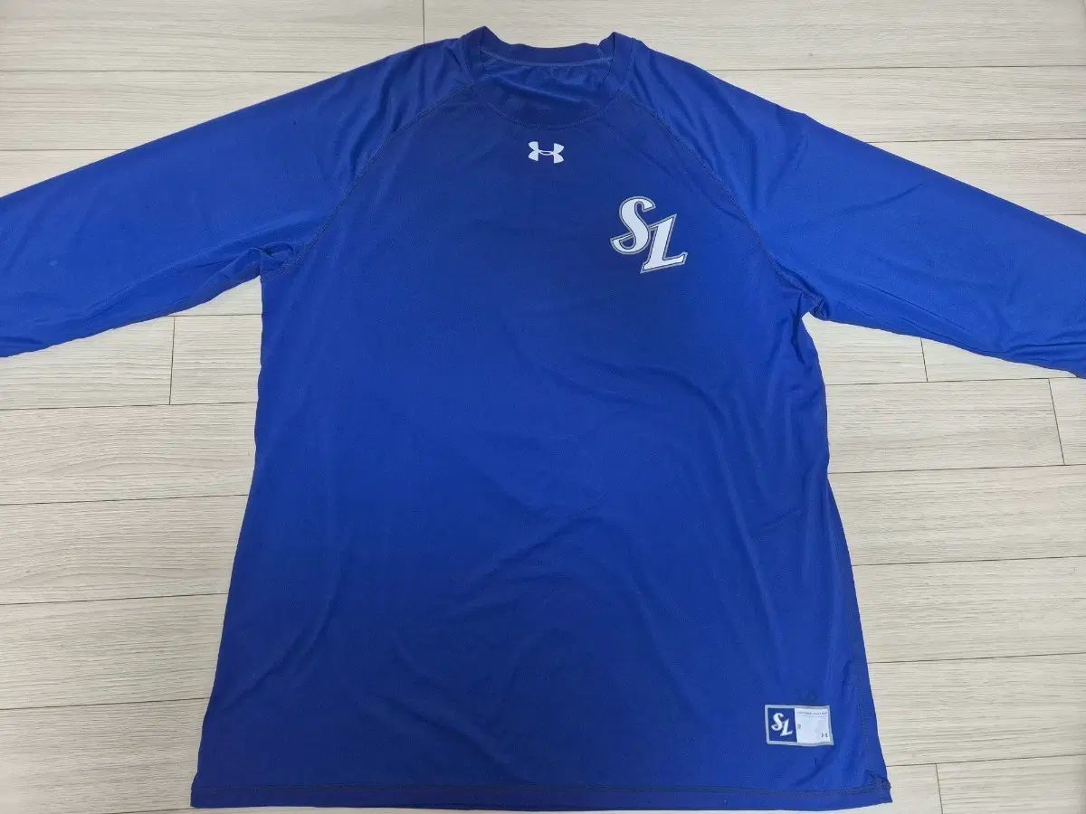 サムスン・ライオンズ チェ・ウォンテ選手 実際に着用 支給品 7分 Tシャツ 出品