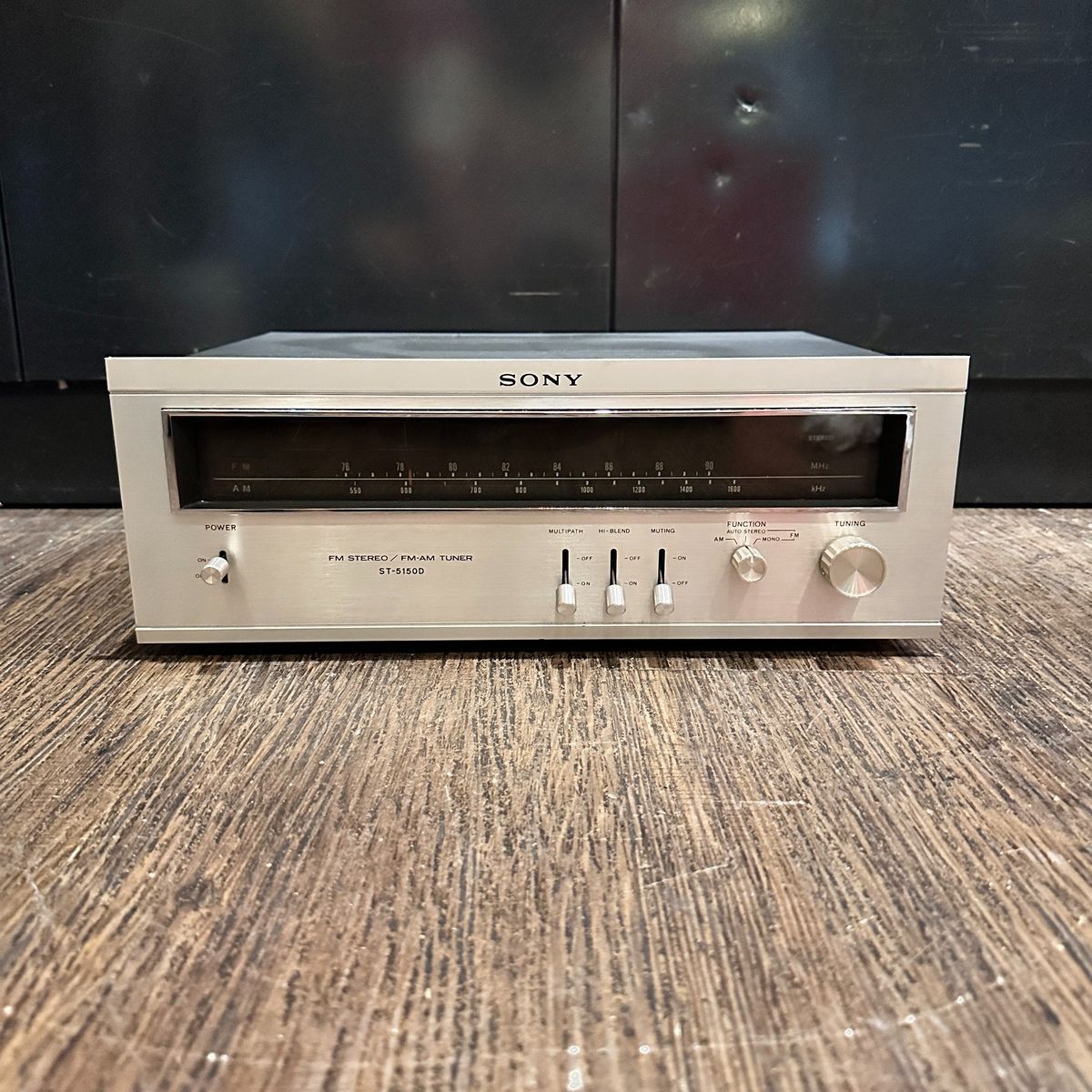 Sony ST-5150D 1975年製 AM/FM チューナー ソニー ラジオ