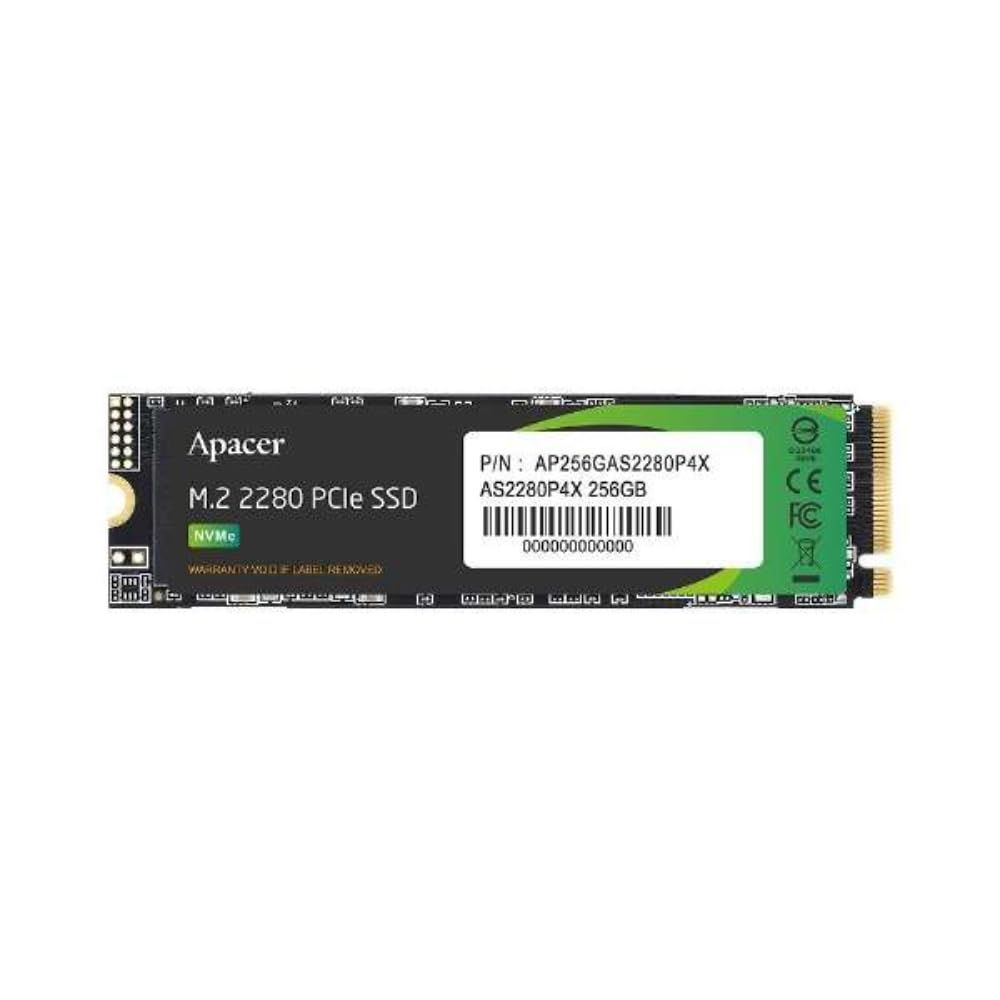 Apacer アペイサー SSD 256GB M.2 PCIe Gen3 x 4 NVMe 最大読込速度 2100MB/s 最大書込速度 1300MB/s AS2280P4X [256GB] [PCIe Gen3x4 読込速度 Up to 2,100MB/s]