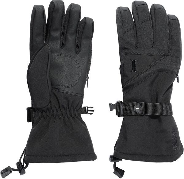 イグロー レディース アクセサリー 手袋 Igloos Womens Insulated Touch Ski Glove Black ブラック