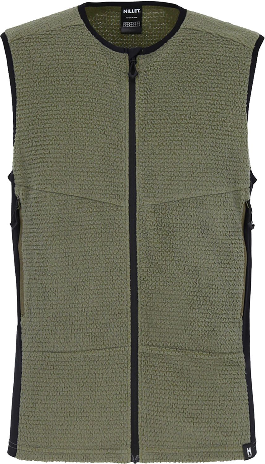 ミレー MILLET アウトドア スルー ウォーム ベスト THROUGH WARM VEST ユニセックス 防寒 保温 コンパクト収納 パッカブル メッシュ構造 起毛素材 通気性 登山 ハイキング MIV02125 N7094 GRAPELEAF