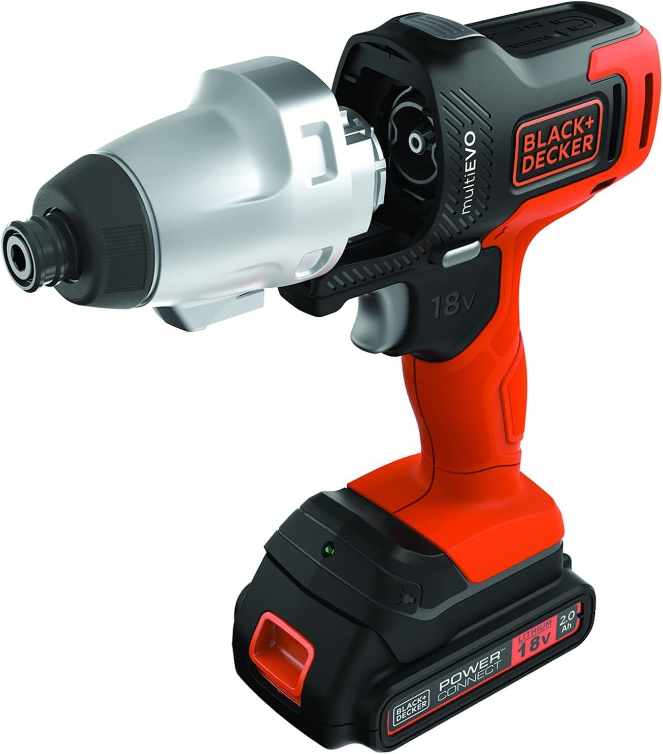 ブラックアンドデッカー コードレス マルチツール multievo EVO185I1 インパクトドライバー DIY 電動工具 穴あけ 締付工具 専用キットボックス付属 [単品] [本体＋ヘッド(インパクトドライバー)] 20,079円
