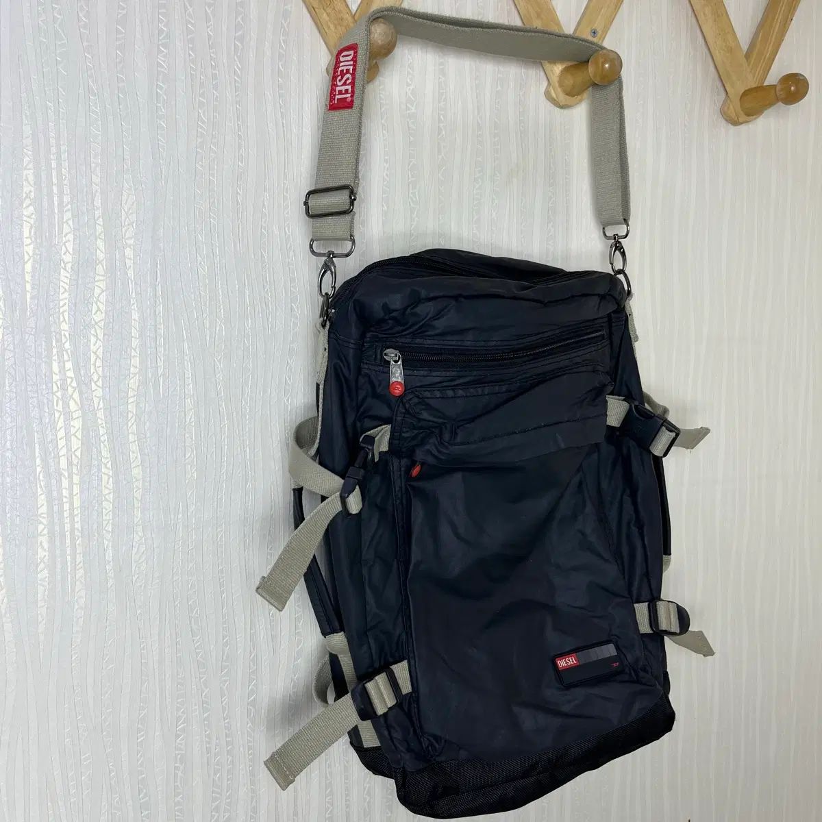00年代 DIESEL 3-Way Convertible Bag