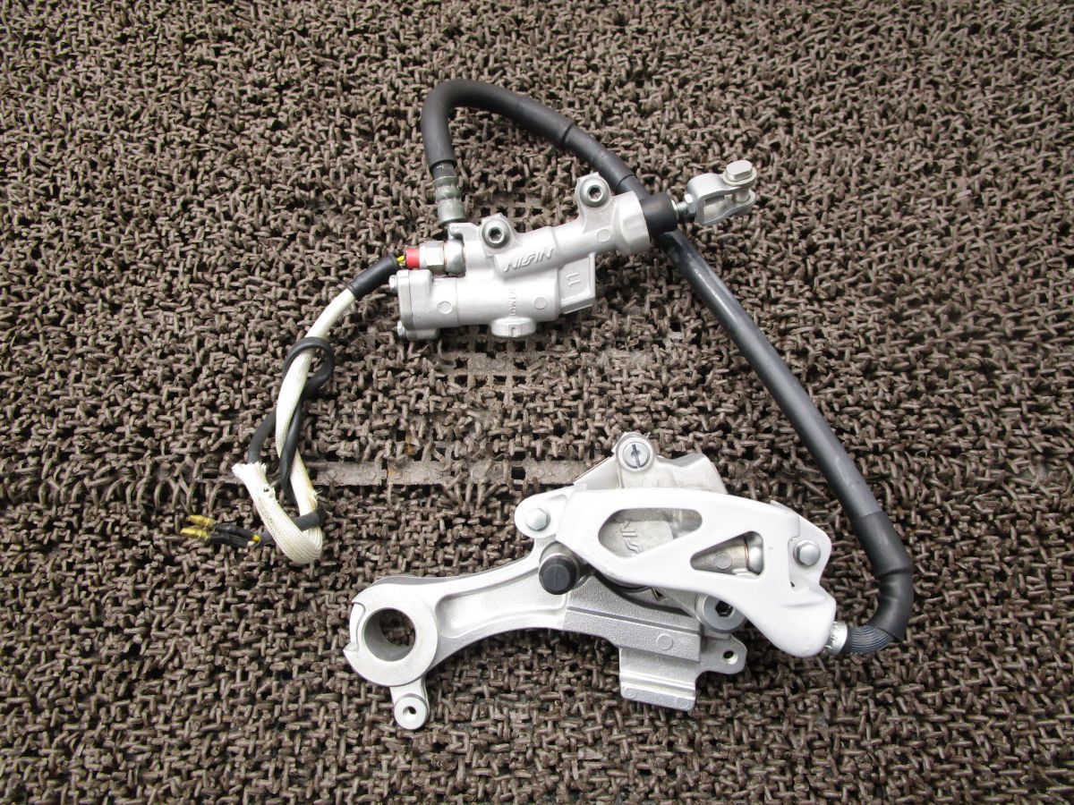 WR250F リアキャリパー マスターシリンダー ▲C1448！CG16W ヤマハ 【 G333E 】 キャブ車 動画有 セル付