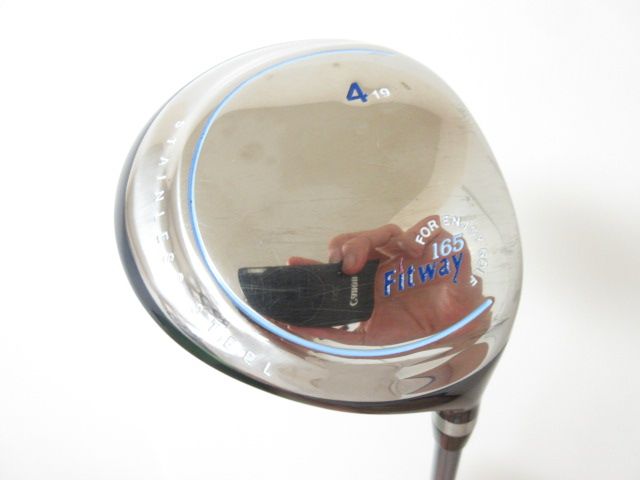 中古 レディース フィットウェイ Fitway フェアウェイウッド 4W 19度 純正カーボン L 右用 6,833円