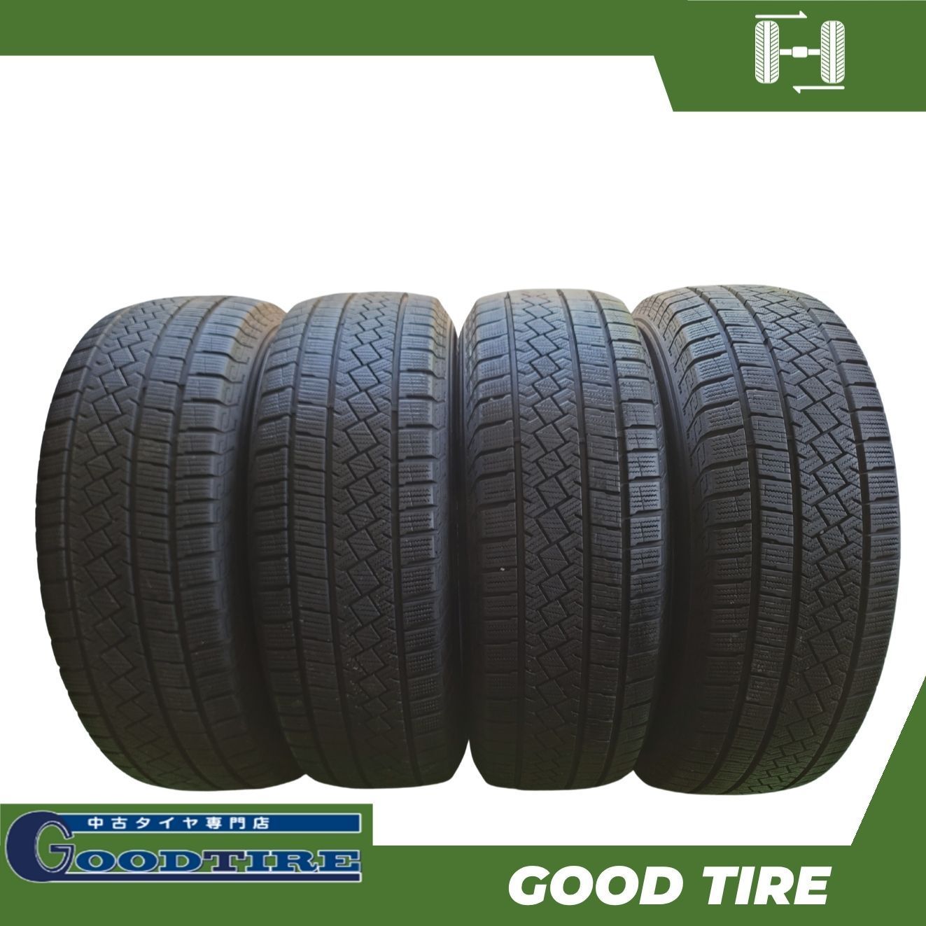 (7876) 205/65R16 ピレリ ICE ZERO 2022年 冬用 205/65R16 ピレリ ICE ZERO 2022年製 4本 冬用 7分山 中古タイヤ
