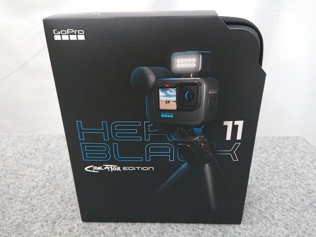 【未使用品】 ゴープロ HERO11 Black クリエイターエディション CHDFB-111-JP アクションカメラ GoPro ヒーロー11ブラック Creator Edition