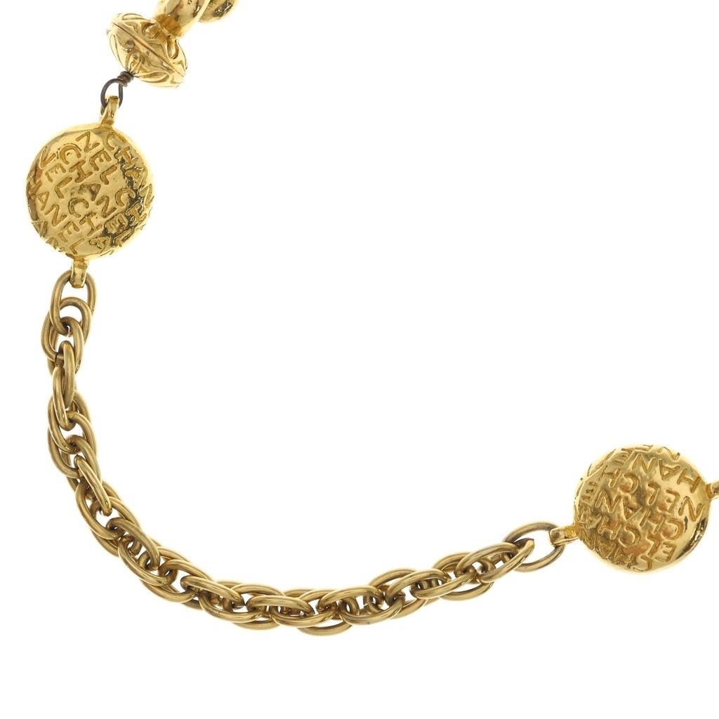 CHANEL (シャネル) マドモアゼル ロングチェーンネックレス ゴールド GP 48,510円