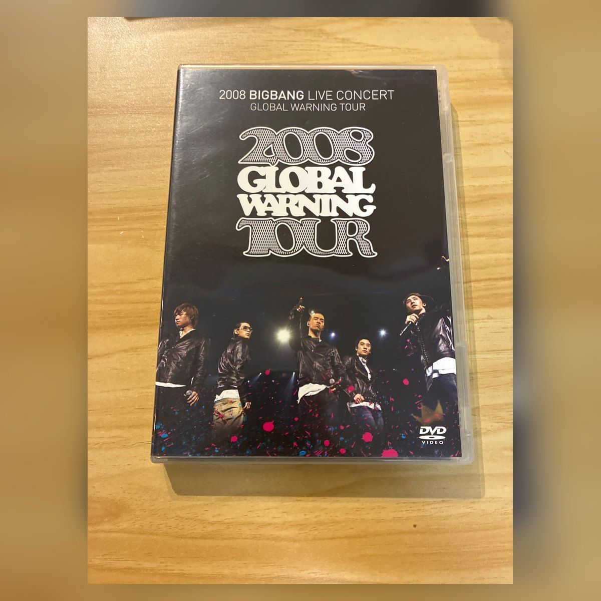 中古］2008 BIGBANG LIVE CONCERT GLOBAL WARNING TOUR DVD M06617