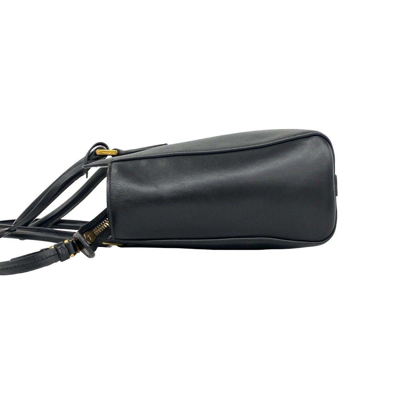 ✨美品✨希少✨　プラダ　PRADA　ハンドバッグ　フォーマル　ビジネスバッグ 極 美品 希少品 PRADA プラダ ロゴ 金具 レザー 本革 2way ショルダー