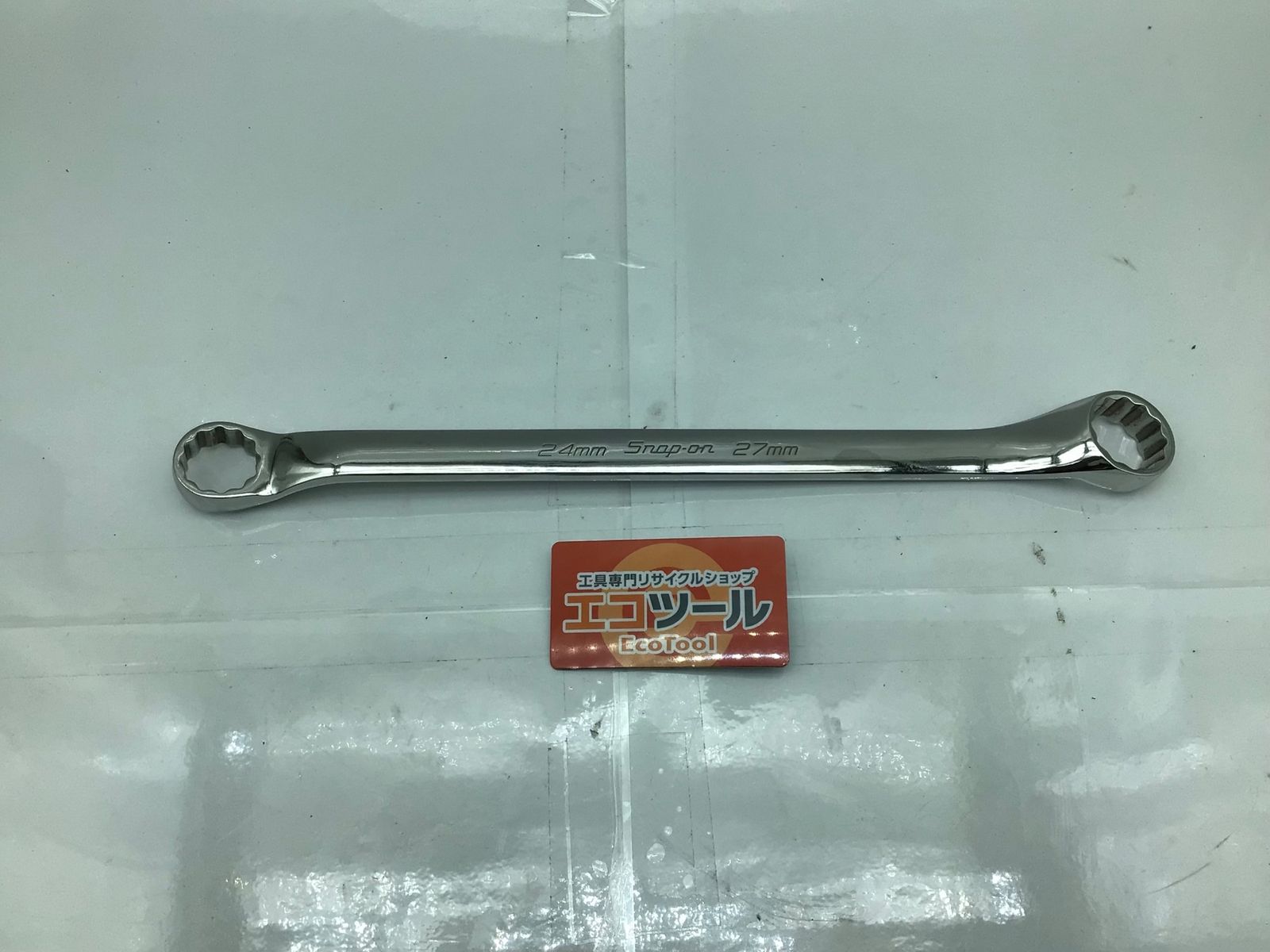 【中古品】Snap-on/スナップオン XBM2730A 〇 12角27-30mmスタンダードメガネレンチ(オフセット10°) [IT_8VOFM][知立][M04]