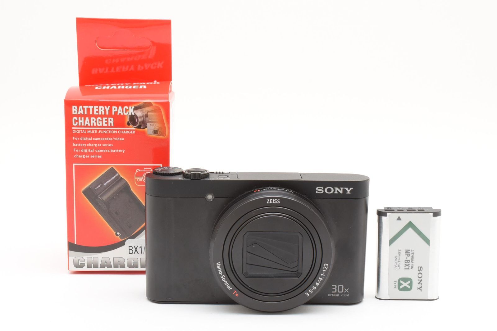 SONY Sony Cyber-Shot DSC-WX500 Black /3405 Works OK Money Back Guarantee