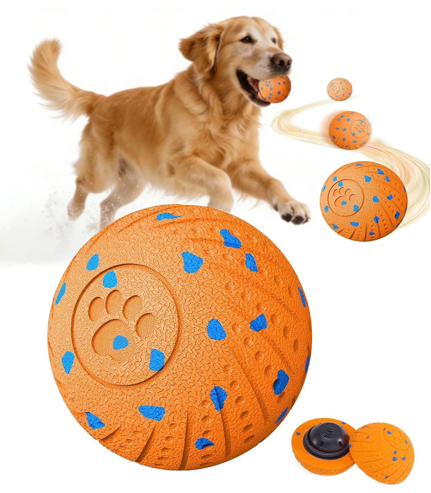犬 ボール 犬 おもちゃ動くボール 自動 犬用電動ペットボール 3モード切替 回転・ジャンプ・直進 E-TPU素材 環境に優しい 160gの 超軽量 USB充電式 全新体験るペットおもちゃ ストレス・運動不足 犬 留守番 暇つぶしストレ 適用する小中大型犬屋★ 6,186円