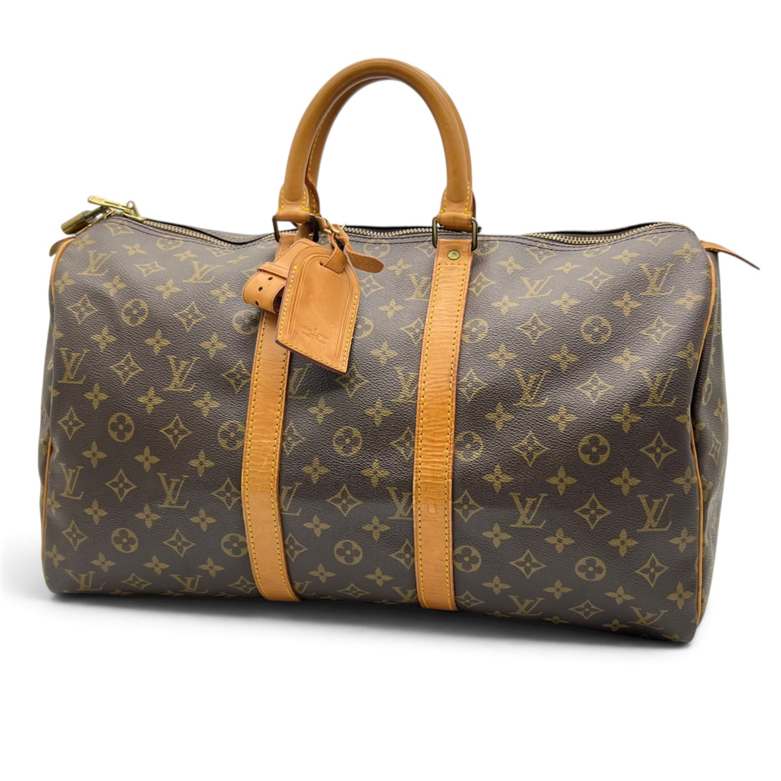 LOUIS VUITTON ルイヴィトン モノグラム キーポル45 ボストンバッグ ヴィンテージ 美品