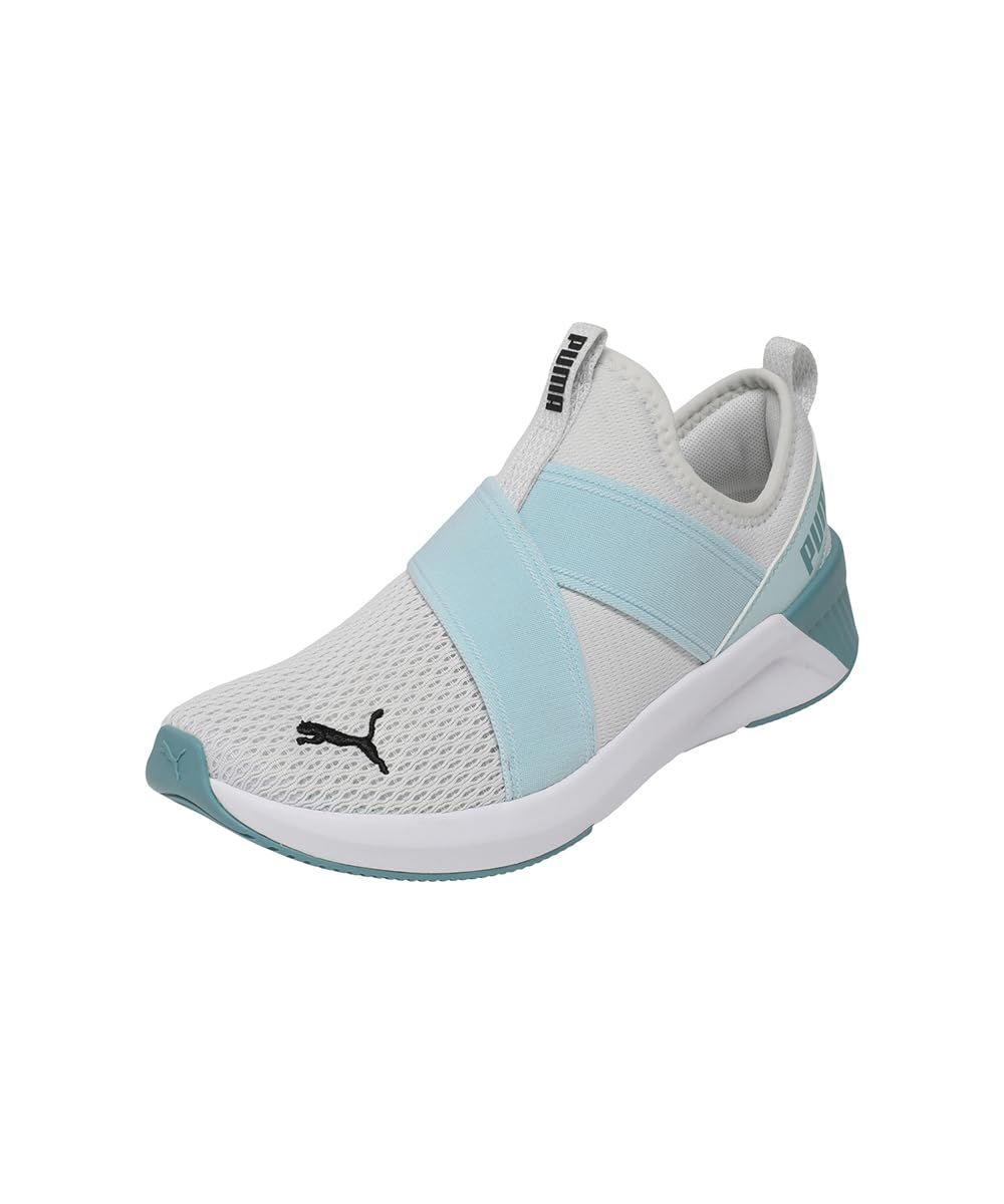 [プーマ] SOFTRIDE ハルリー スリップオン ウィメンズ_31147115_250 [26年春夏カラー Feather Gray/Fresh Water/Baltic Sea Blue/PUMA Black(15)] [Free Size]