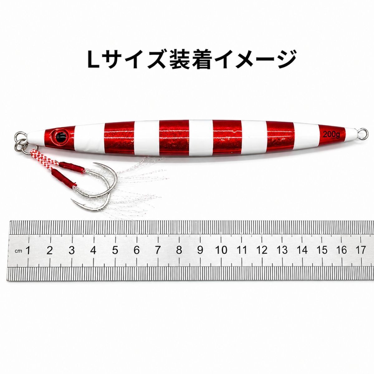 アシストフック ダブル W セット 10組（針20本） Sサイズ 青物 ジグ