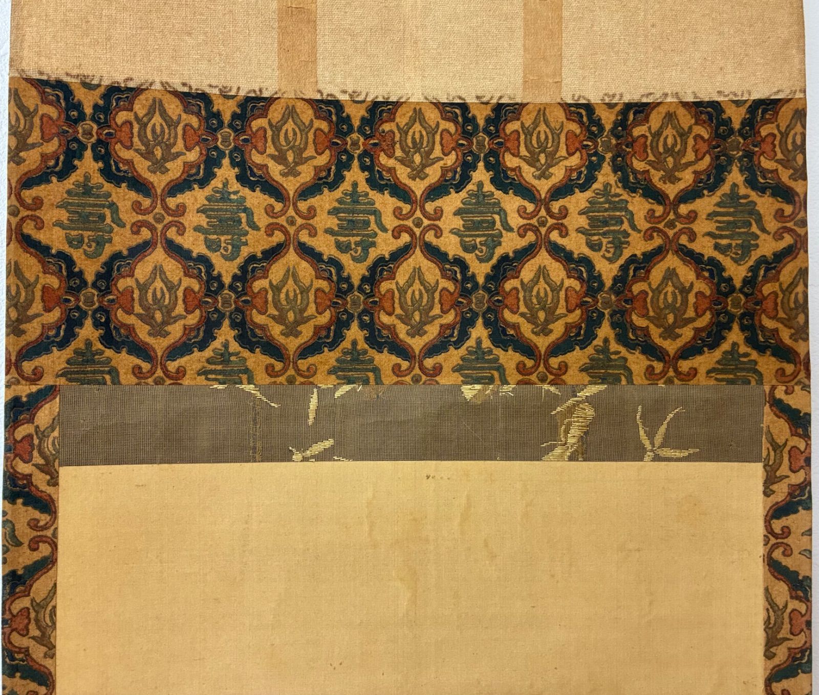 酒井抱一 三幅対 掛軸 花鳥図 桜 月 芦 絹本 琳派 骨董品