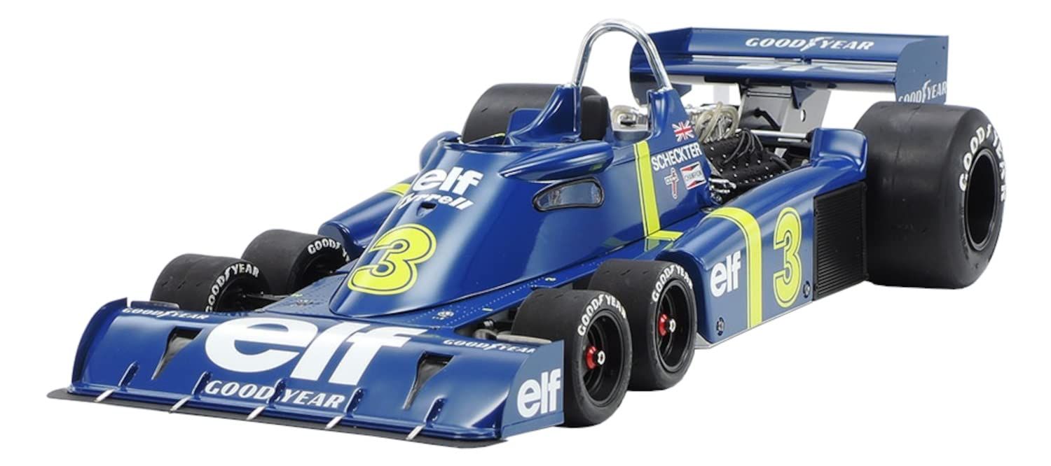 タミヤ(TAMIYA) 1/12 ビッグスケールシリーズ No.36 タイレルP34 シックスホイーラー エッチングパーツ付 プラモデル 12036 成型色