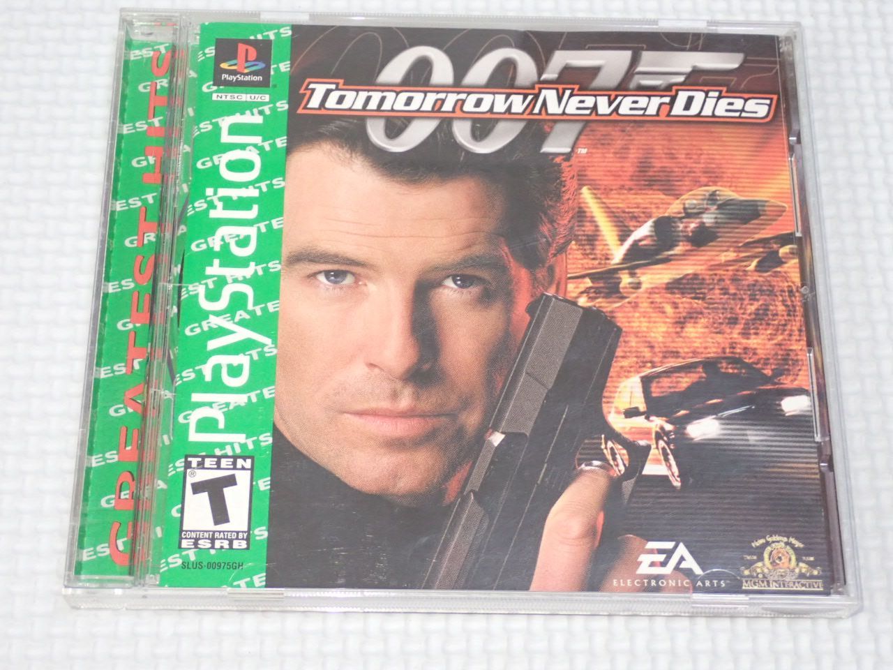 PS★007 TOMORROW NEVER DIES GREATEST HITS 海外版 北米版★箱付・説明書付・ソフト付★動作確認済 9,708円