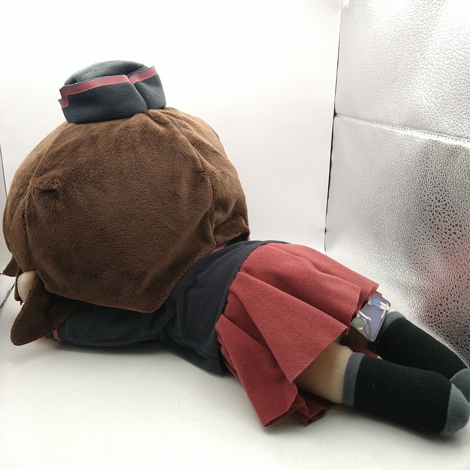 ガールズ＆パンツァー 西住まほ メガジャンボ寝そべり ぬいぐるみ タグ