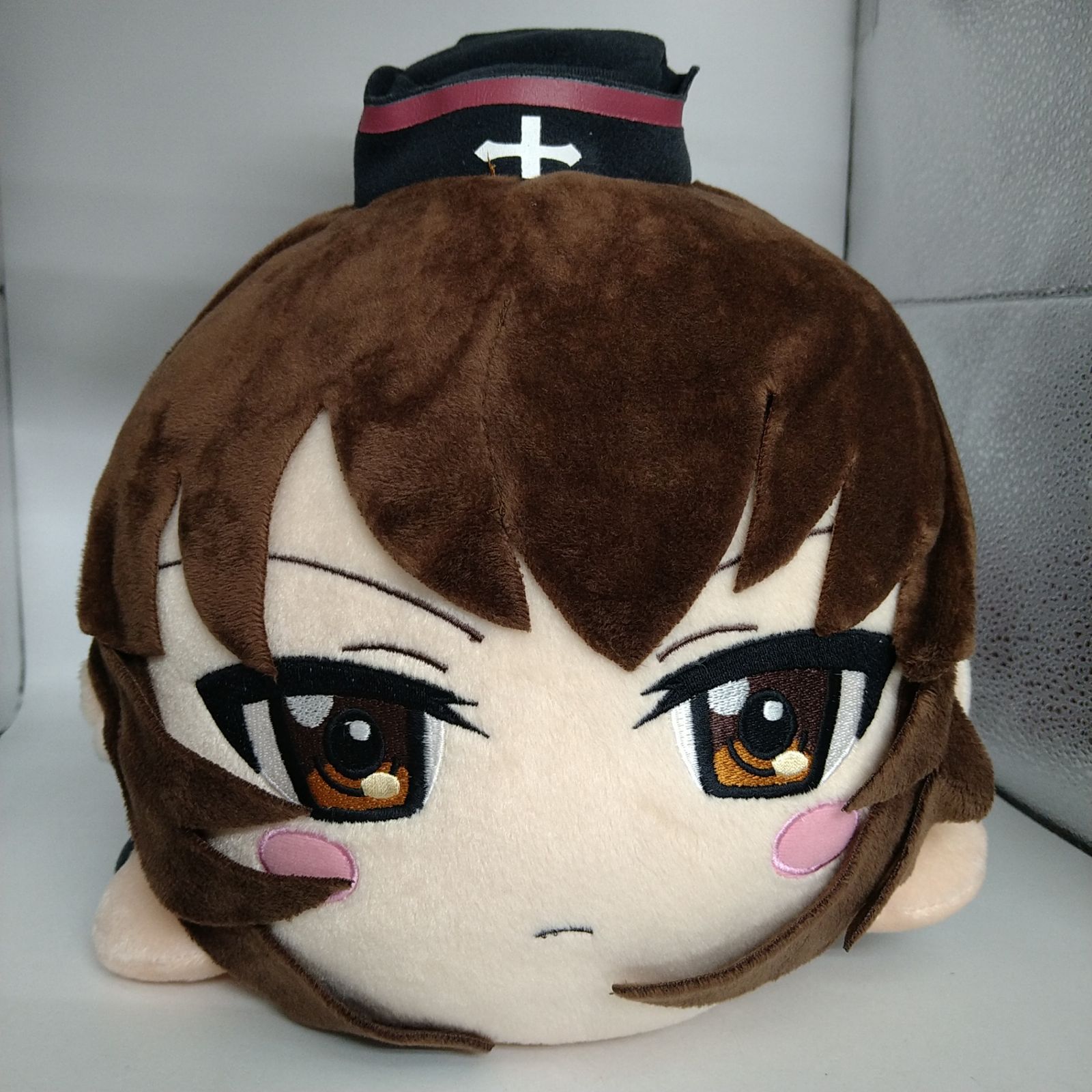 ガールズ＆パンツァー 西住まほ メガジャンボ寝そべり ぬいぐるみ タグ