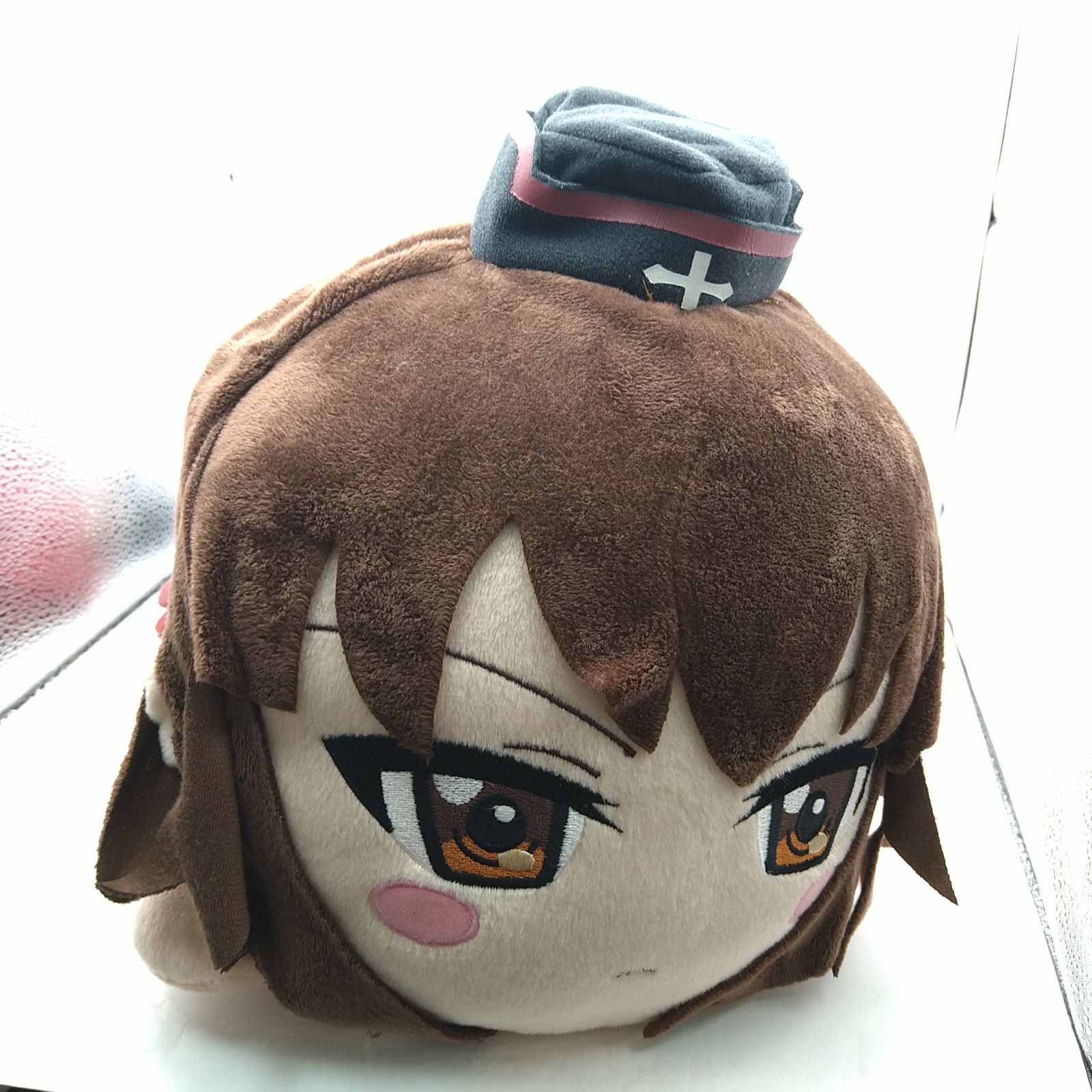 タグ付き】ガールズ&パンツァー メガジャンボ 寝そべりぬいぐるみ 西住