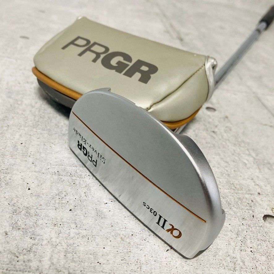レディース PRGR プロギア Silver-Blade α II 03CS シルバーブレード アルファーツー 33インチ ゴルフ クラブ パター 単品 初心者 入門