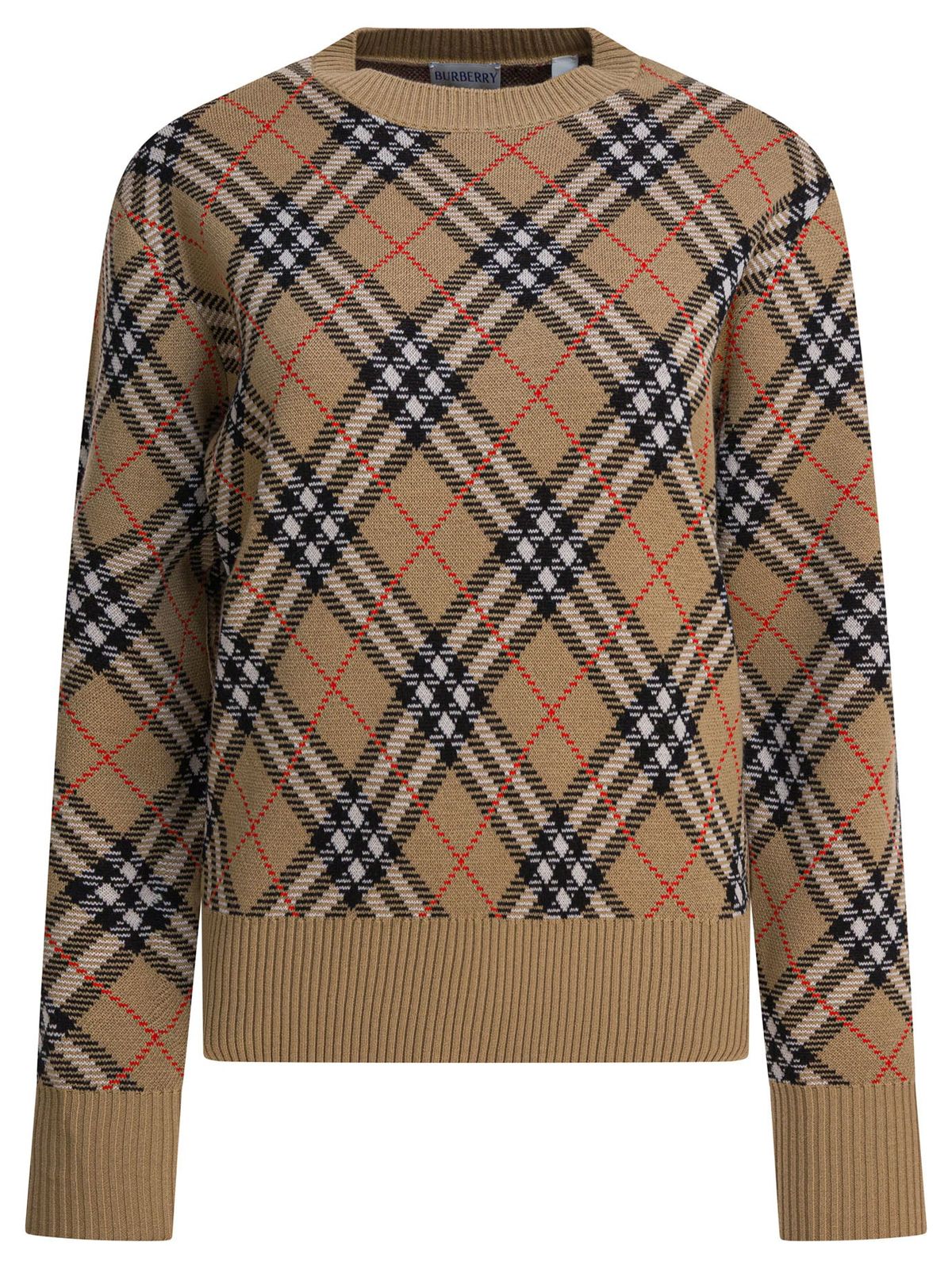 【新品・最安値】Burberry Wool blend crew neck sweater Knitwear バーバリー ニット・セーター S