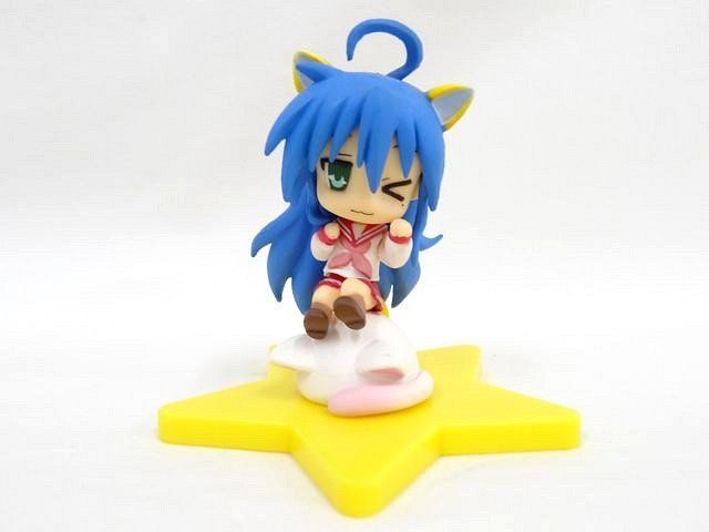 H44 らきすた ミニディスプレイフィギュアvol.2 泉こなた  星 スター 学生 セーラー服 漫画 アニメ  8H