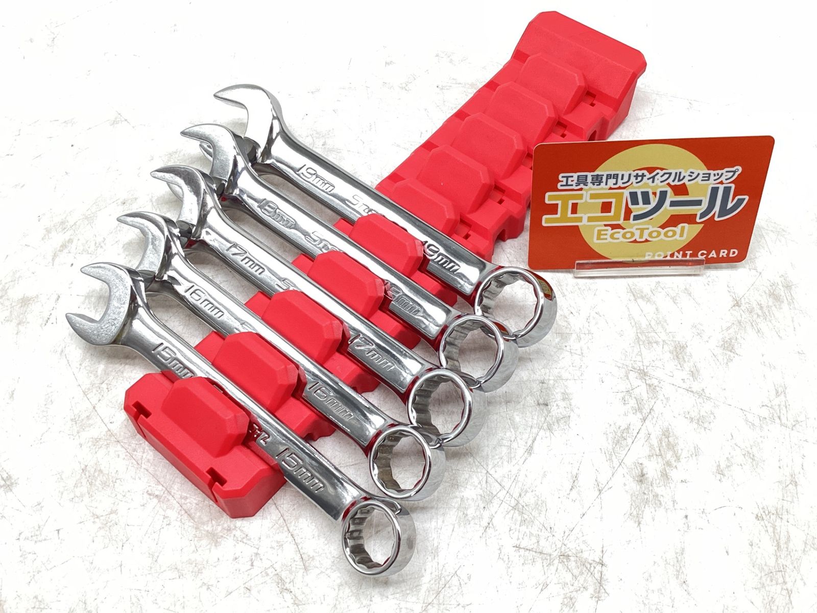【中古品】〇Snap-on/スナップオン 〇Snap-on コンビネーションレンチ、レールセット [IT_6ZMQO][豊田][M04]