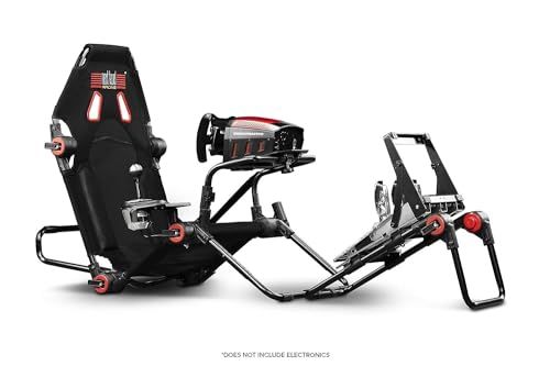 Next Level Racing レーシングコックピット F-GTLite 折りたたみ可能 2ポジション変更 各種ハンドルコントローラ対応 NLR-S015 【国内正規品】