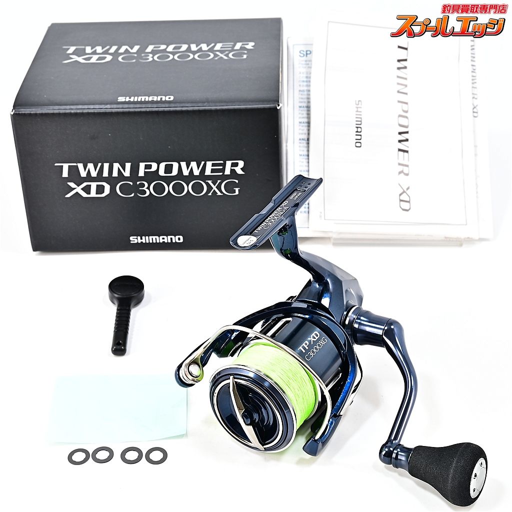 ★☆【シマノ】 21ツインパワー XD C3000XG 未使用PEラインピットブル0.8号200m装着 SHIMANO TWIN POWER★☆m46638 27,417円