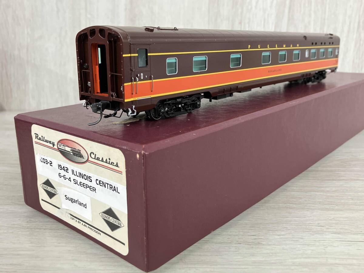 ＨＯゲージ Railway Classics ICO3-2 1942 ILLINOIS CENTRAL Sugarland Ｒａｉｌｗａｙ　Ｃｌａｓｓｉｃｓ