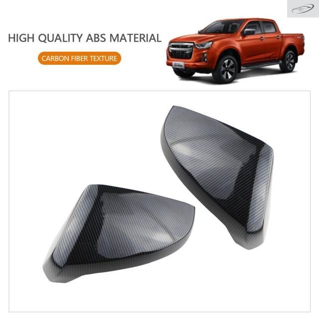 いすゞ D-Max Dmax D Max 2021 - 23 用カバー 2個 サイドミラー装飾ステッカー トリムスタイリングアクセサリー