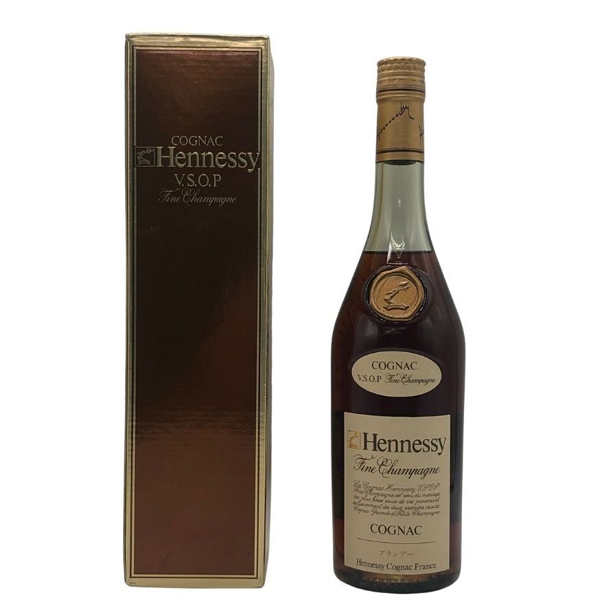 ヘネシー VSOP ファインシャンパーニュ スリムボトル クリアボトル【F4】
